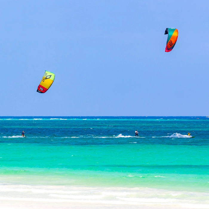 Diani Beach Kite Surfing